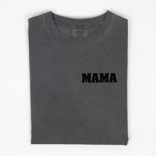 Mama | Adult Comfort Colors Tee in Gray