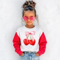 Cherry Hearts | Colorblock