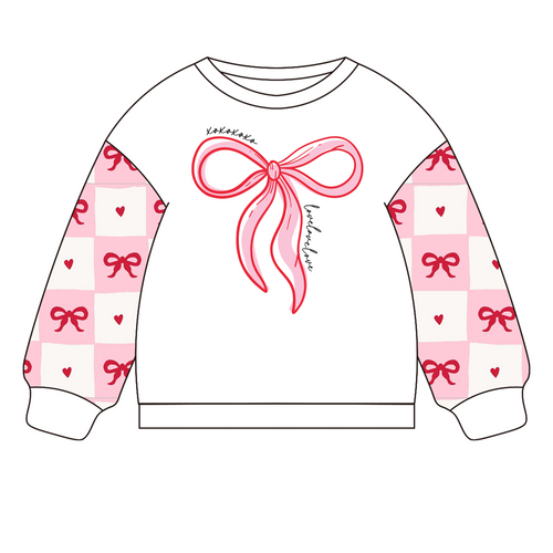 XOXO Bow | Colored Sleeves