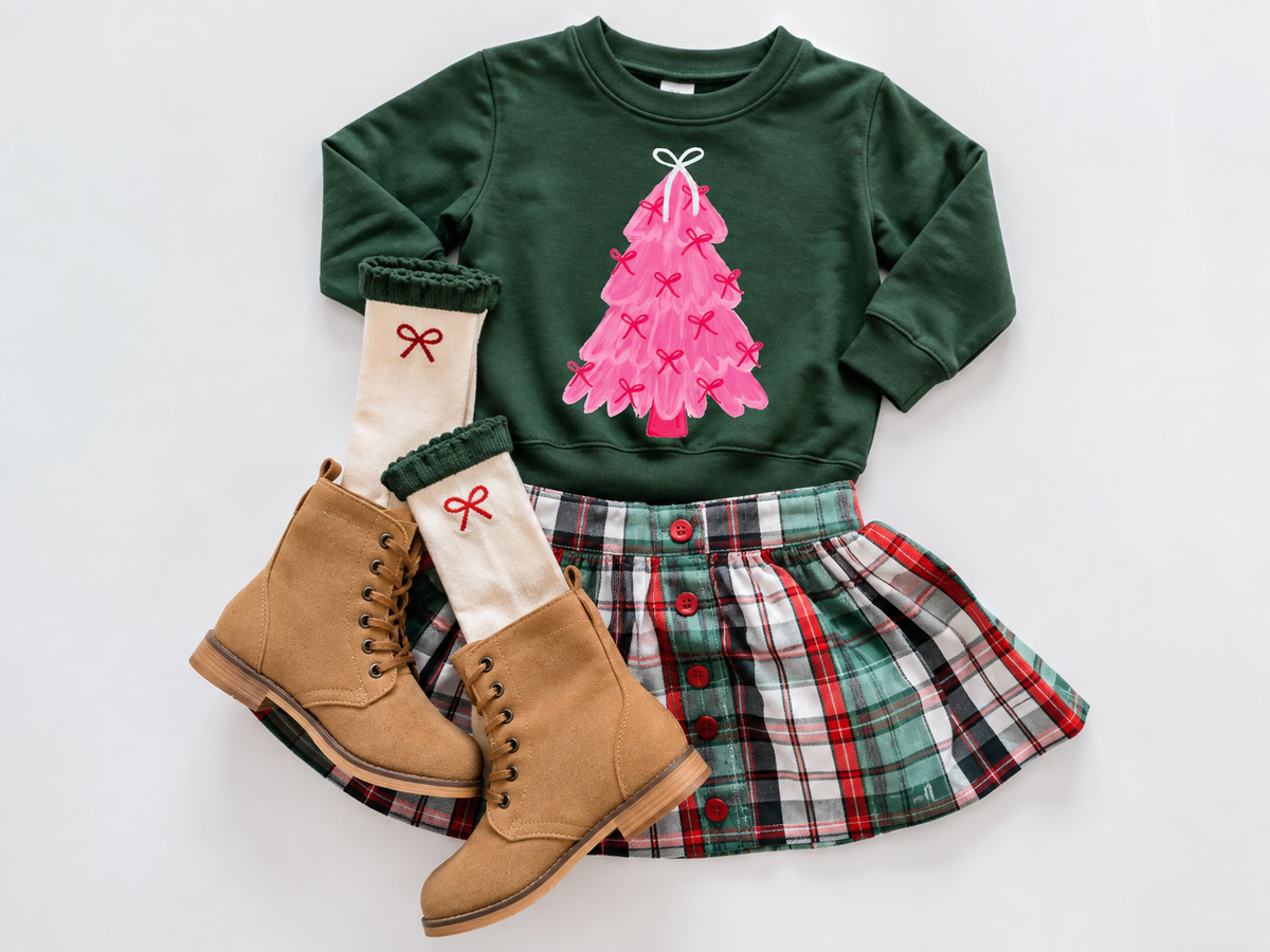 Pink Christmas Tree | Sweatshirt