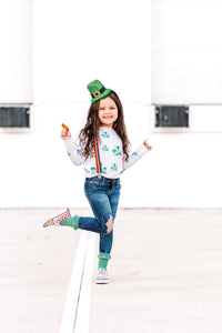 Watercolor Shamrocks