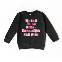 Swear to be Over Dramatic