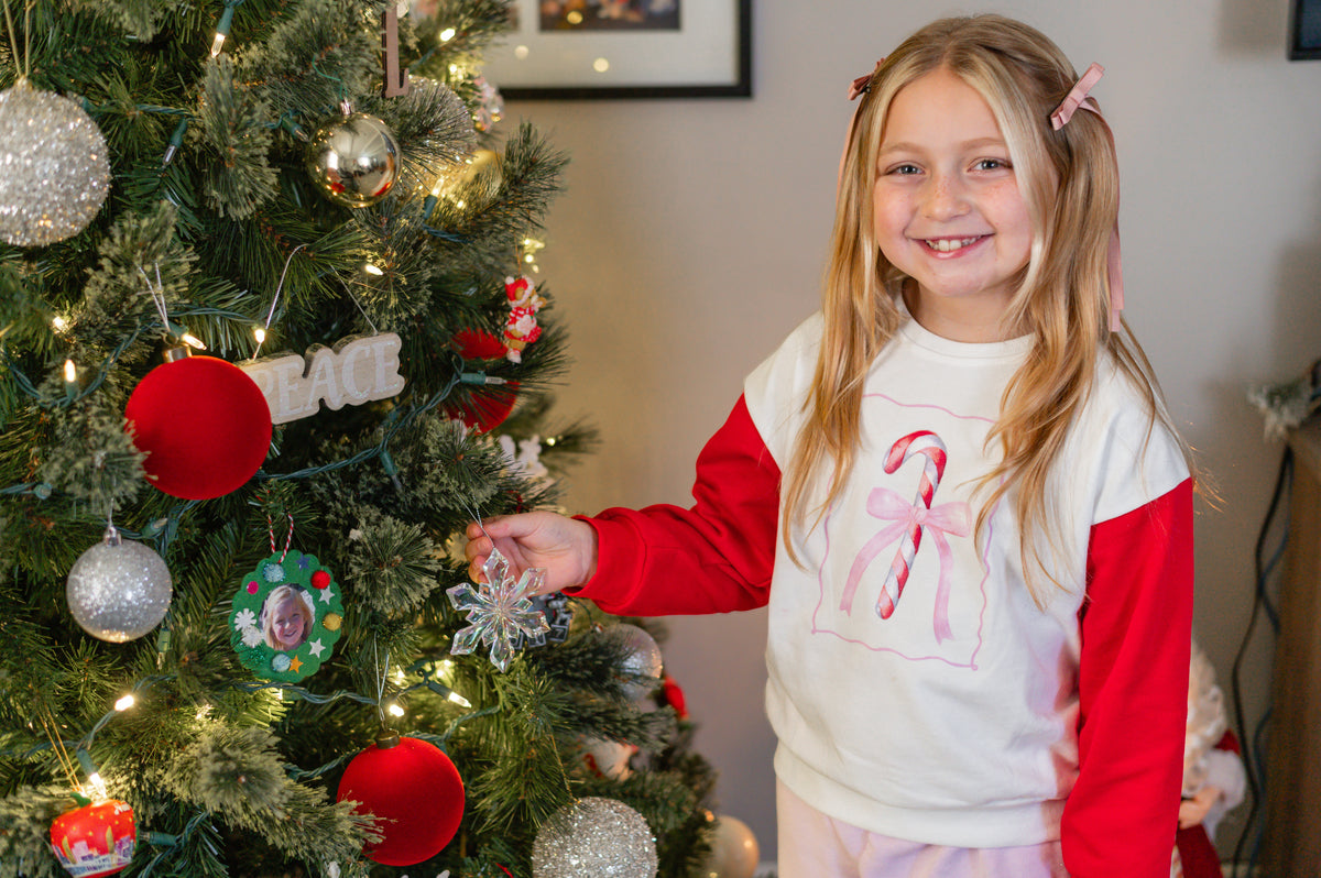 Ribbon Candy Cane | Colorblock