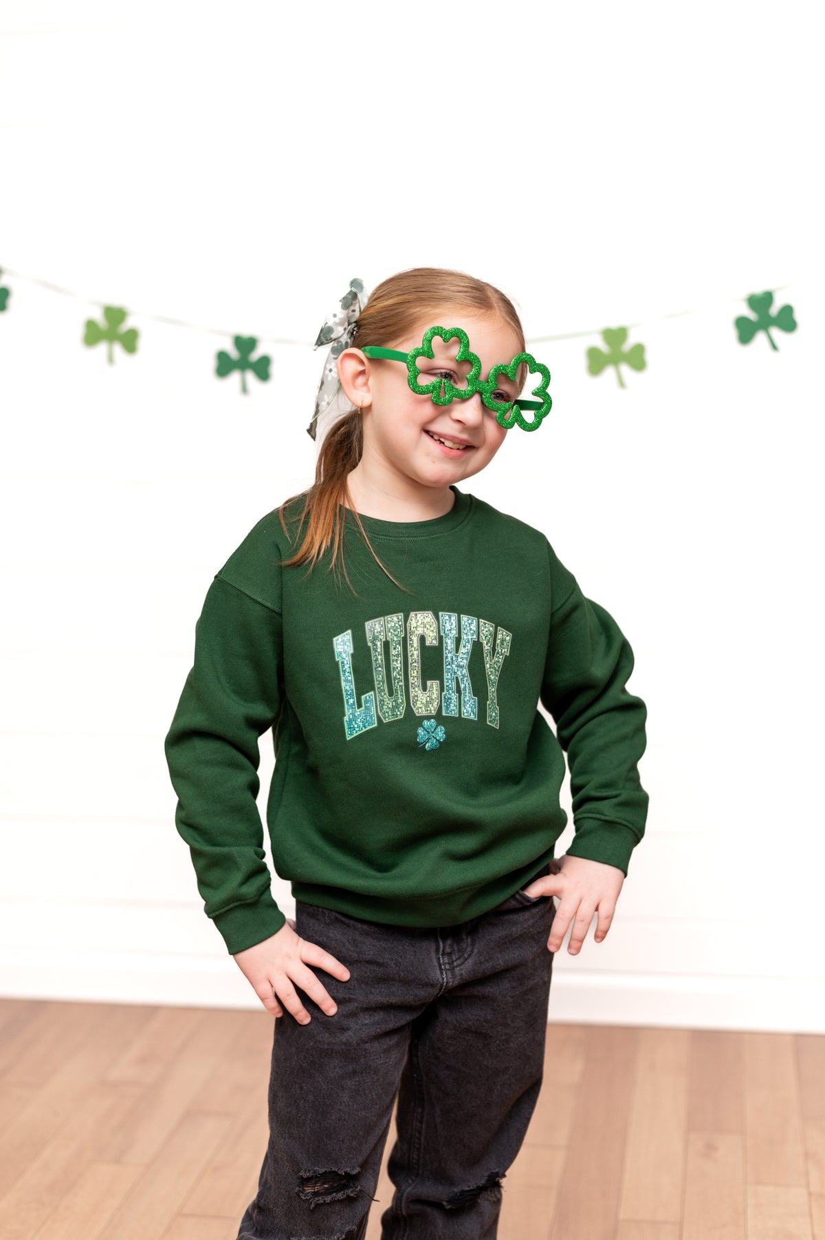 Lucky - Faux Glitter