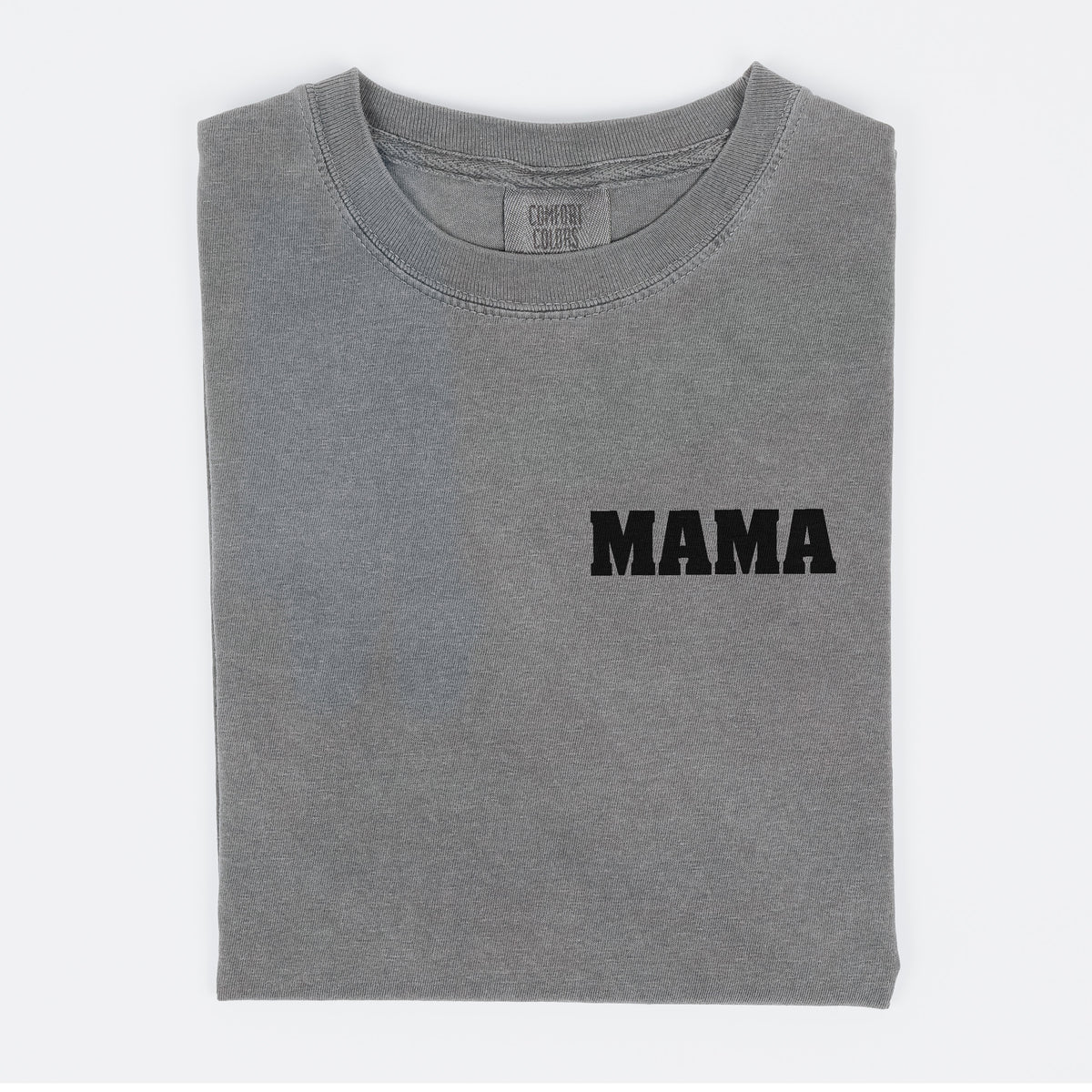 Mama | Adult Comfort Colors Tee in Gray